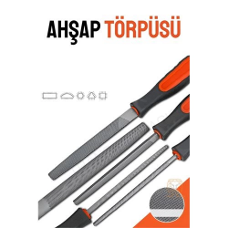 Mey İthalat® Ahşap Törpüsü 5 Model Ahşap Törpü Seti