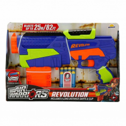Mey İthalat®  Air Warriors Revolution Sünger Dart Atan Oyuncak