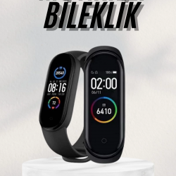 Mey İthalat® Akıllı Bileklik Android ve İOS Uyumlu Bildirim ve Çağrı Görme Spor Takibi