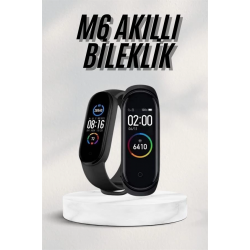 Mey İthalat® Akıllı Bileklik Android ve İOS Uyumlu Bildirim ve Çağrı Görme Spor Takibi