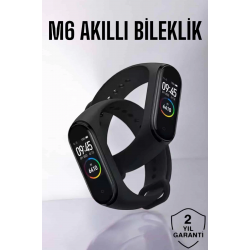 Mey İthalat® Akıllı Bileklik Fitness ve Sağlık İçin Akıllı Bileklik Adım Sayar, Kalp Atışı, Uyku İzleme