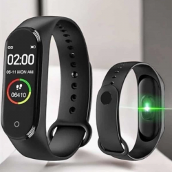 Mey İthalat® Akıllı Bileklik Fitness ve Sağlık İçin Akıllı Bileklik Adım Sayar, Kalp Atışı, Uyku İzleme