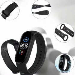 Mey İthalat® Akıllı Bileklik Su Geçirmez Bileklik, Uzun Pil Ömrü ve Hızlı Şarj Özelliği