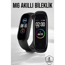 Mey İthalat® Akıllı Bileklik Su Geçirmez Bileklik, Uzun Pil Ömrü ve Hızlı Şarj Özelliği