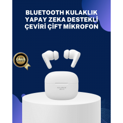 Mey İthalat® Akıllı Çeviri Teknolojili TWS Kulaklık Gürültü Engelleyici