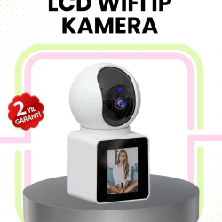 Mey İthalat® Akıllı Ev Güvenlik Kamerası 2K Ultra HD Hareket Algılama ve Çağrı Özellikli