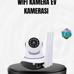 Mey İthalat® Akıllı IP Güvenlik Kamerası – 1080P HD, Gece Görüşlü, Hareket Algılamalı