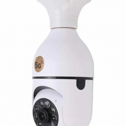 Mey İthalat® Akıllı Kamera Wifi Kamera Duylu Ampul Görünümlü 360 Derece Dönebilen Ev Kamerası