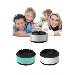 Mey İthalat® Akıllı Kokusuz Küllük Dumanı İçine Çeken Kül Tablası Hava Temizleyici