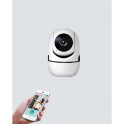 Mey İthalat® Akıllı Kontrol ve Hareket Takipli 1080P Kablosuz Güvenlik Kamerası – Gece Görüşlü ve İki Yönlü Sesli