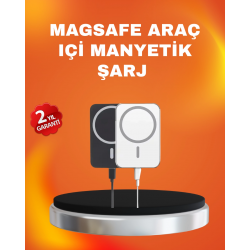 Mey İthalat® Akıllı Koruma Sistemli MagSafe Araç Tutucu iPhone 12/13/14 Uyumlu