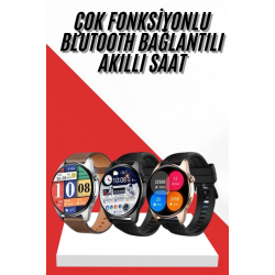 Mey İthalat® Akıllı Saat 1.5 Inç Amoled Ekran Çift Kordonlu GPS NFC Uyumlu