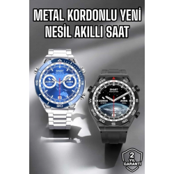 Mey İthalat® Akıllı Saat 2024 Model Arama Cevaplayan Uyku ve Sağlık Takibi