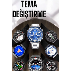 Mey İthalat® Akıllı Saat 2024 Model Arama Cevaplayan Uyku ve Sağlık Takibi