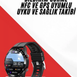 Mey İthalat® Akıllı Saat 3 Kordon Akıllı Saat Android ve İOS Uyumlu Uzun Ömürlü Titreşimli