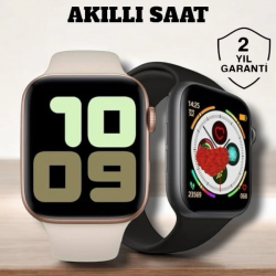 Mey İthalat® Akıllı Saat 44mm Çelik Kasa, OLED Ekran ve Gelişmiş Sağlık Takibi