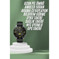 Mey İthalat® Akıllı Saat 5.0 Bluetooth Bağlantılı Sağlık ve Uyku Takibi Sosyal Medya Girişli