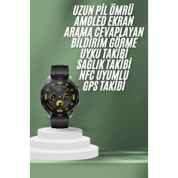 Mey İthalat® Akıllı Saat 5.0 Bluetooth Bağlantılı Sağlık ve Uyku Takibi Sosyal Medya Girişli