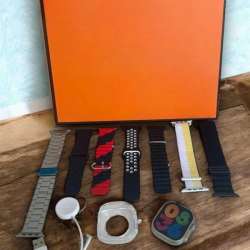 Mey İthalat® Akıllı Saat 7 Farklı Kordonlu Arama Cevaplayan Bildirim GPS Özelliği