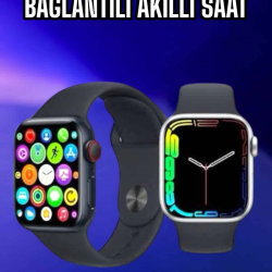 Mey İthalat® Akıllı Saat Amoled Ekran Yeni Nesil Bluetooth Bağlantılı