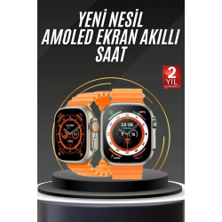 Mey İthalat® Akıllı Saat Android ve İOS Uyumlu 49 MM NFC Özelliği GPS Takibi