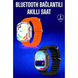 Mey İthalat® Akıllı Saat Arama Cevaplayan Bildirim Görme Yeni Nesil Bluetooth Bağlantılı