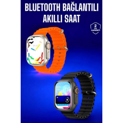 Mey İthalat® Akıllı Saat Arama Cevaplayan Bildirim Görme Yeni Nesil Bluetooth Bağlantılı