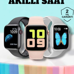 Mey İthalat® Akıllı Saat Arama Cevaplayan Dokunmatik Ekran Bleutooth Bağlantılı