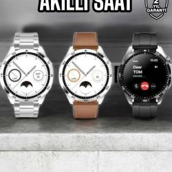 Mey İthalat® Akıllı Saat Bildirim Görme Sesli Görüşme Çoklu Kordon GPS Takibi