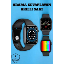 Mey İthalat® Akıllı Saat Bluetooth Bağlantı ve 24 Saat Sağlık İzleme GPS Arama Cevaplama