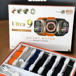 Mey İthalat® Akıllı Saat Bluetooth Bağlantılı 2.09 İnç HD Ekran ve Çok Yönlü Sağlık Takibi