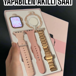 Mey İthalat® Akıllı Saat Bluetooth Bağlantılı Aksesuar Hediyeli GPS Takibi
