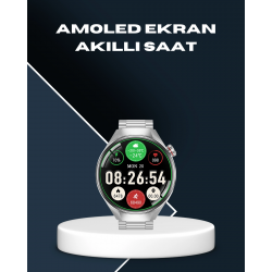 Mey İthalat® Akıllı Saat Bluetooth Görüşme Destekli – Spor, Sağlık ve Bildirim Özellikli