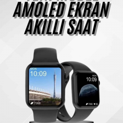 Mey İthalat® Akıllı Saat Çok Fonksiyonlu Uyku Takibi Adımsayar Nabız Ölçer Arama Cevaplayan