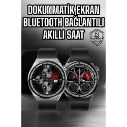 Mey İthalat® Akıllı Saat Dokunmatik Ekran Sesli Görüşme ve Bildirim Görme Sağlık Takibi