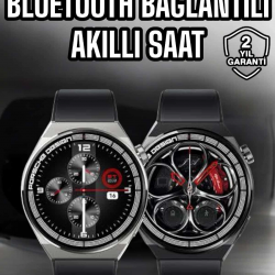 Mey İthalat® Akıllı Saat Dokunmatik Ekran Sesli Görüşme ve Bildirim Görme Sağlık Takibi