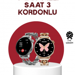 Mey İthalat® Akıllı Saat – Dokunmatik Ekran, Spor Modu ve Kalp Atış Sensörü