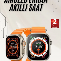 Mey İthalat® Akıllı Saat GPS Özelliği Bildirim Görme Adımsayar Sesli Görüşme Yapabilen