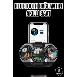 Mey İthalat® Akıllı Saat GPS VE NFC Özelliği Sesli Görüşme Dokunmstik Ekran