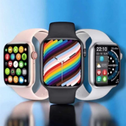 Mey İthalat® Akıllı Saat iOS ve Android ile Uyumlu Şık ve Çok Fonksiyonlu