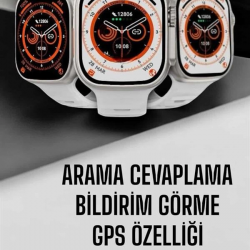 Mey İthalat® Akıllı Saat Nabız Ölçebilen Yeni Nesil GPS ve Adımsayar Özelliği