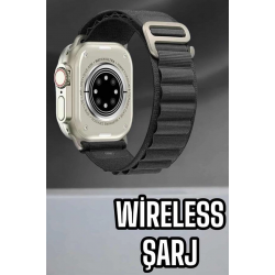 Mey İthalat® Akıllı Saat NFC ve GPS Uyumlu Uyku ve Sağlık Takibi Sesli Görüşme