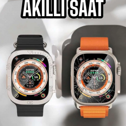 Mey İthalat® Akıllı Saat NFC ve GPS Uyumlu Uyku ve Sağlık Takibi Sesli Görüşme