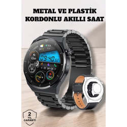 Mey İthalat® Akıllı Saat Sağlık ve Fitness Takibi Bluetooth Bağlantılı Dokunmatik Ekran