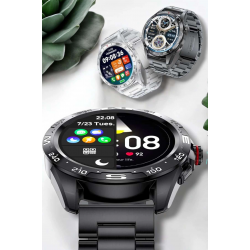 Mey İthalat® Akıllı Saat Sağlık ve Fitness Takibi Bluetooth Bağlantılı Dokunmatik Ekran