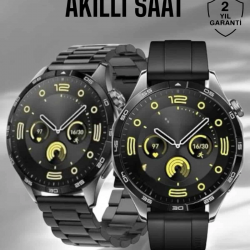 Mey İthalat® Akıllı Saat Sesli Görüşme, NFC Uyumlu, Bildirim Görme ve Uyku ve Sağlık Takibi