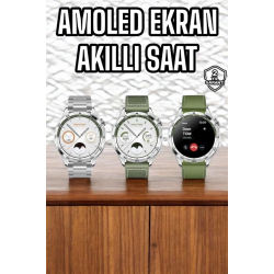 Mey İthalat® Akıllı Saat Sesli Görüşme Uyku ve Sağlık Takibi NFC Uyumlu