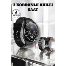 Mey İthalat® Akıllı Saat Uyku Ve Sağlık Takibi Bildirim Görme Arama Cevaplama