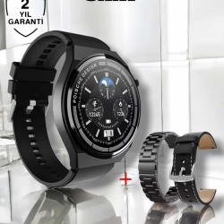 Mey İthalat® Akıllı Saat Uyku Ve Sağlık Takibi Bildirim Görme Arama Cevaplama