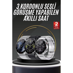 Mey İthalat® Akıllı Saat Uyku ve Sağlık Takibi NFC Uyumlu Bluetoooth Bağlantılı Android İOS Uyumlu